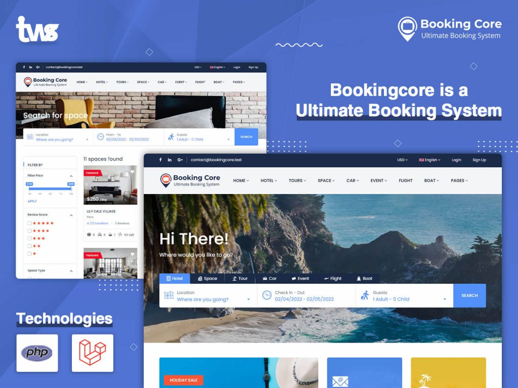 Booking Core | Ultimate Booking System