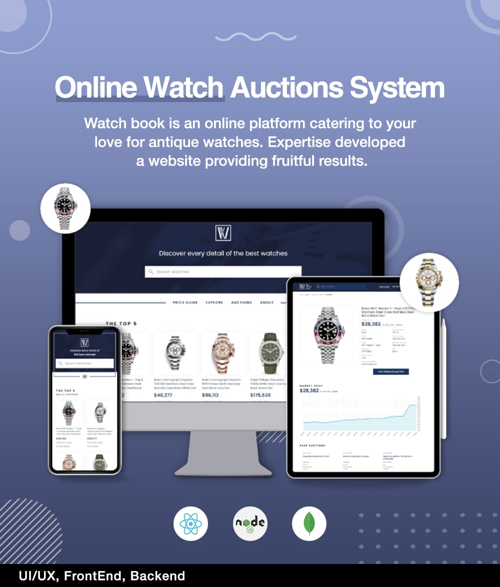 Online Watch Auction System